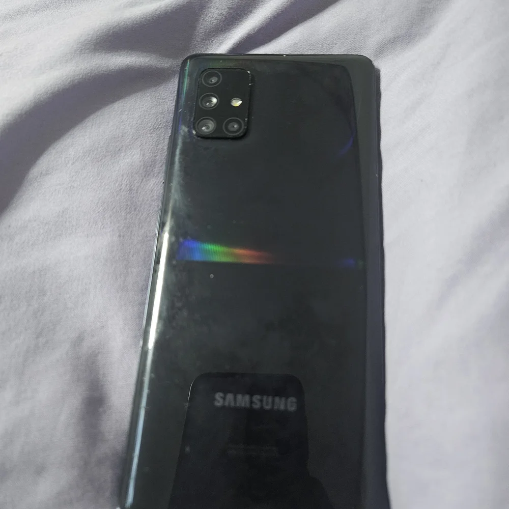 Samsung Galaxy A71 5G in Sleek Black